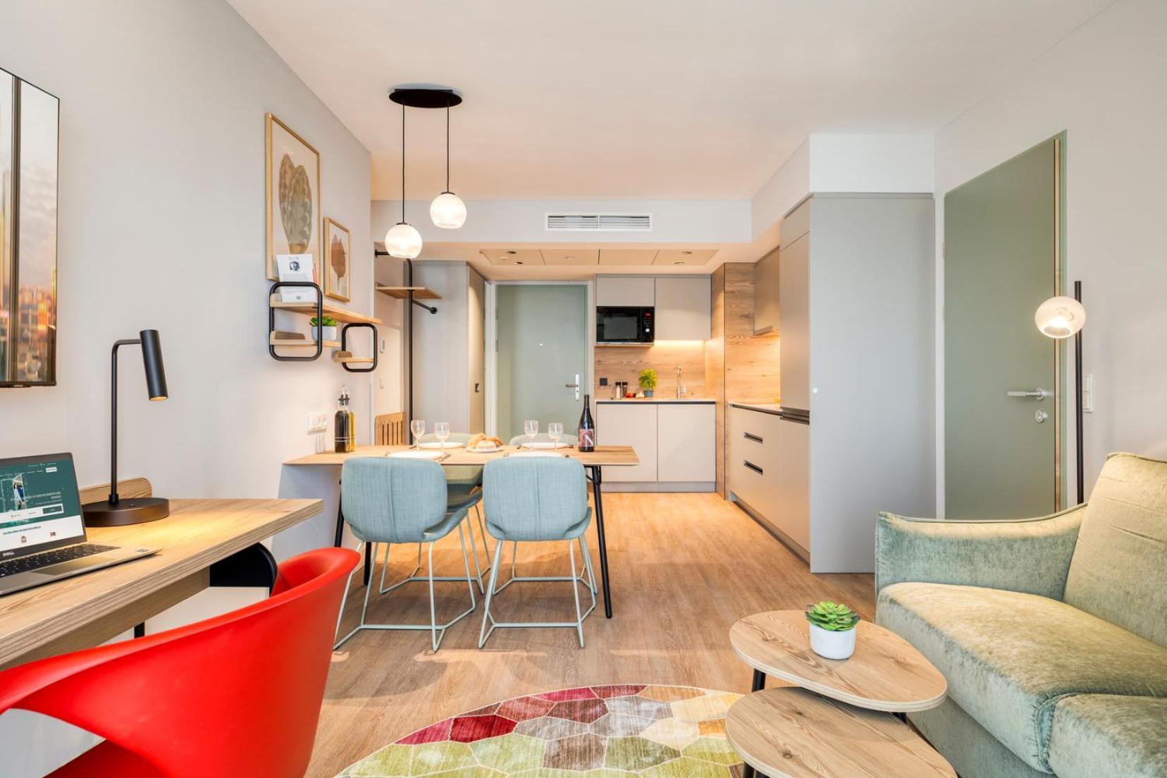 Citadines Danube Vienna Aparthotel Room photo